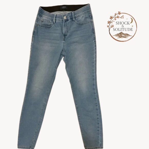 Curve Appeal Denim - Curve Appeal High-Rise Sculpt Skinny Jeans – Flattering Butt Lift and LIKE-NEW